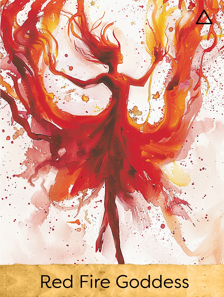 Red Fire Goddess β the sacred center